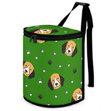 Load image into Gallery viewer, Yes I Love Beagles Multipurpose Car Storage Bag - 4 Colors-Car Accessories-Bags, Beagle, Car Accessories-ONE SIZE-Green-1