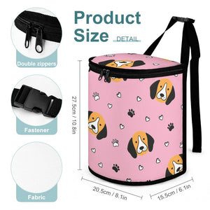Yes I Love Beagles Multipurpose Car Storage Bag - 4 Colors-Car Accessories-Bags, Beagle, Car Accessories-7