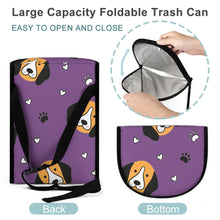 Load image into Gallery viewer, Yes I Love Beagles Multipurpose Car Storage Bag - 4 Colors-Car Accessories-Bags, Beagle, Car Accessories-16