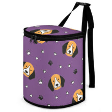 Load image into Gallery viewer, Yes I Love Beagles Multipurpose Car Storage Bag - 4 Colors-Car Accessories-Bags, Beagle, Car Accessories-ONE SIZE-DarkMagenta-14