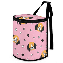 Load image into Gallery viewer, Yes I Love Beagles Multipurpose Car Storage Bag - 4 Colors-Car Accessories-Bags, Beagle, Car Accessories-ONE SIZE-LightPink-5