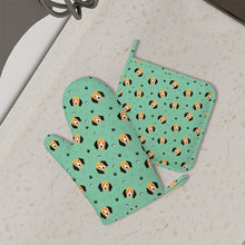 Load image into Gallery viewer, Yes I Love Beagles Oven Gloves-Kitchen Decor-3