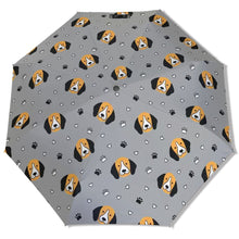 Load image into Gallery viewer, Yes I Love Beagles Umbrella-Daily Accessories-Parisian Gray-One Size-21