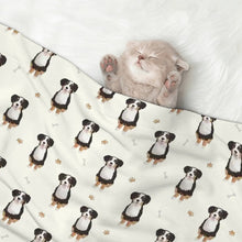 Load image into Gallery viewer, Yes I Love Bernese Mountain Dog Blanket for Dog-Pet Furniture-24