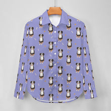 Load image into Gallery viewer, Yes I Love Bernese Mountain Dog Women&#39;s Shirt-Apparel-Apparel,Bernese Mountain Dog,Dog Mom Gifts,Shirt-16