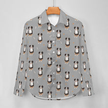 Load image into Gallery viewer, Yes I Love Bernese Mountain Dog Women&#39;s Shirt-Apparel-Apparel,Bernese Mountain Dog,Dog Mom Gifts,Shirt-19