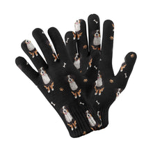 Load image into Gallery viewer, Yes I Love Bernese Mountain Dogs Touch Screen Gloves-Accessories-Accessories, Bernese Mountain Dog, Dog Dad Gifts, Dog Mom Gifts, Gloves-Black-5