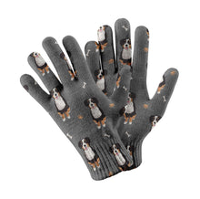 Load image into Gallery viewer, Yes I Love Bernese Mountain Dogs Touch Screen Gloves-Accessories-Accessories, Bernese Mountain Dog, Dog Dad Gifts, Dog Mom Gifts, Gloves-Gray-4