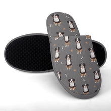 Load image into Gallery viewer, Yes I Love Bernese Mountain Dogs Women&#39;s Cotton Mop Slippers-18