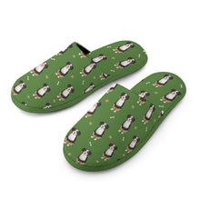 Load image into Gallery viewer, Yes I Love Bernese Mountain Dogs Women&#39;s Cotton Mop Slippers-22
