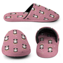 Load image into Gallery viewer, Yes I Love Bernese Mountain Dogs Women&#39;s Cotton Mop Slippers-23