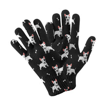 Load image into Gallery viewer, Yes I Love Bull Terriers Touch Screen Gloves-Accessories-Accessories, Bull Terrier, Dog Dad Gifts, Dog Mom Gifts, Gloves-Black-2