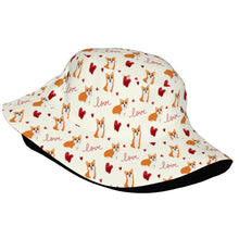 Load image into Gallery viewer, Yes I Love Corgi Bucket Hat-Hats &amp; Caps-11