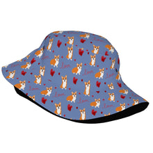 Load image into Gallery viewer, Yes I Love Corgi Bucket Hat-Hats &amp; Caps-13
