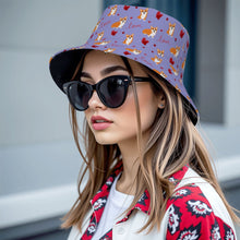 Load image into Gallery viewer, Yes I Love Corgi Bucket Hat-Hats &amp; Caps-19