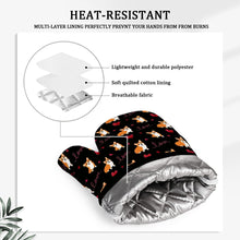 Load image into Gallery viewer, Yes I Love Corgi Oven Mitts and Pot Holder Set-Kitchen Decor-Accessories,Corgi,Dog Mom Gifts-12