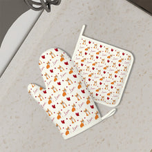 Load image into Gallery viewer, Yes I Love Corgi Oven Mitts and Pot Holder Set-Kitchen Decor-Accessories,Corgi,Dog Mom Gifts-2