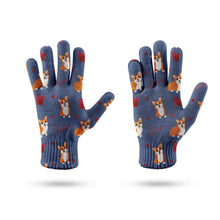 Load image into Gallery viewer, Yes I Love Corgi Touch Screen Gloves - 4 Colors-Accessories-Accessories, Corgi, Dog Dad Gifts, Dog Mom Gifts, Gloves-9