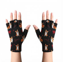 Load image into Gallery viewer, Yes I Love Corgi Gloves - 4 Colors-Accessories-Accessories,Corgi,Dog Dad Gifts,Dog Mom Gifts,Gloves-1