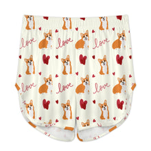 Load image into Gallery viewer, Yes I Love Corgi Women's Cami and Shorts Pajama Set-2