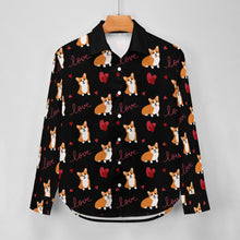 Load image into Gallery viewer, Yes I Love Corgi Women's Shirt-29