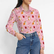 Load image into Gallery viewer, Yes I Love Corgi Women's Shirt-2