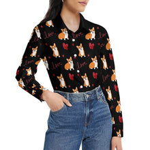 Load image into Gallery viewer, Yes I Love Corgi Women's Shirt-30