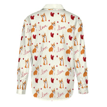 Load image into Gallery viewer, Yes I Love Corgi Women's Shirt-31
