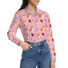 Load image into Gallery viewer, Yes I Love Corgi Women's Shirt-3
