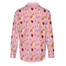 Load image into Gallery viewer, Yes I Love Corgi Women's Shirt-8