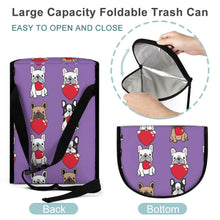 Load image into Gallery viewer, Yes I Love French Bulldogs Multipurpose Car Storage Bag-Car Accessories-Bags, Car Accessories, French Bulldog-10