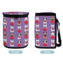 Load image into Gallery viewer, Yes I Love French Bulldogs Multipurpose Car Storage Bag-Car Accessories-Bags, Car Accessories, French Bulldog-11