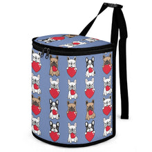 Load image into Gallery viewer, Yes I Love French Bulldogs Multipurpose Car Storage Bag-Car Accessories-Bags, Car Accessories, French Bulldog-ONE SIZE-CornflowerBlue-18