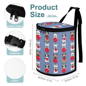 Yes I Love French Bulldogs Multipurpose Car Storage Bag-Car Accessories-Bags, Car Accessories, French Bulldog-20