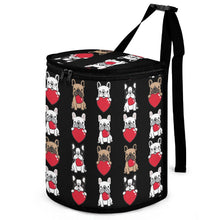 Load image into Gallery viewer, Yes I Love French Bulldogs Multipurpose Car Storage Bag-Car Accessories-Bags, Car Accessories, French Bulldog-ONE SIZE-Black2-1