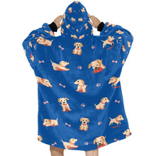 Load image into Gallery viewer, Yes I Love Labradors Blanket Hoodie for Women-Apparel-Apparel, Blankets-7