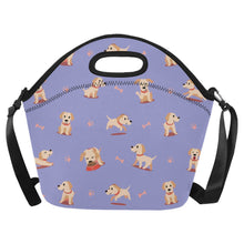Load image into Gallery viewer, Yes I Love Labradors Neoprene Lunch Bag-CornflowerBlue_1-ONESIZE-11