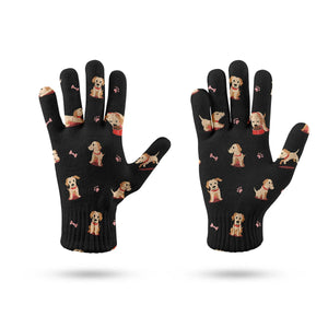 Yes I Love Labradors Touch Screen Gloves-Accessories-Accessories, Dog Dad Gifts, Dog Mom Gifts, Gloves, Labrador-8