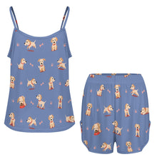 Load image into Gallery viewer, Yes I Love Labradors Women's Cami and Shorts Pajama Set-15