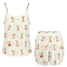 Load image into Gallery viewer, Yes I Love Labradors Women's Cami and Shorts Pajama Set-23