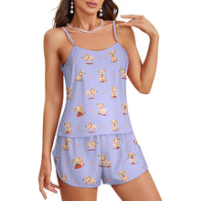 Load image into Gallery viewer, Yes I Love Labradors Women's Cami and Shorts Pajama Set-29