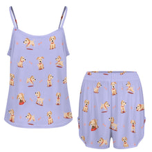 Load image into Gallery viewer, Yes I Love Labradors Women's Cami and Shorts Pajama Set-7