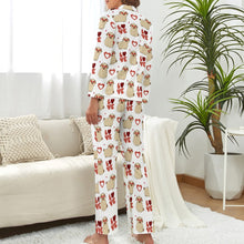 Load image into Gallery viewer, Yes I Love Pugs Pajamas Set for Women - 4 Colors-Pajamas-Apparel, Pajamas, Pug-6