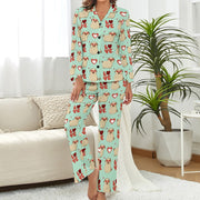 Yes I Love Pugs Pajamas Set for Women - 4 Colors-Pajamas-Apparel, Pajamas, Pug-7