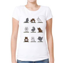 Load image into Gallery viewer, Yoga American Pit Bull Terrier Womens T Shirt-Apparel-American Pit Bull Terrier, Apparel, Dogs, Shirt, T Shirt, Z1-2