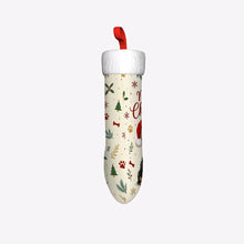 Load image into Gallery viewer, Yorkie Christmas Stocking - Cozy Festive Wishes - Personalize with Photo and Name-Christmas Ornament-Christmas,Christmas Stocking,Personalize Artwork-8