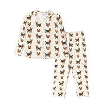 Load image into Gallery viewer, Yorkie Pajamas for Women - XL Available - Black and Tan Yorkie Love-Pajamas-Apparel,Dog Mom Gifts,Pajamas,Yorkshire Terrier-7