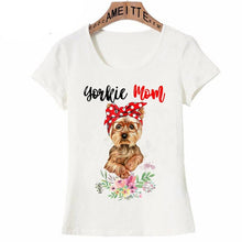 Load image into Gallery viewer, Yorkshire Terrier Mom Love Womens T ShirtsApparelYorkie Mom - Option 1XXL