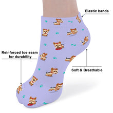 Load image into Gallery viewer, Yorkshire Terrier Socks - Ankle Length - Cutest Yorkie Love-Accessories-Accessories,Dog Dad Gifts,Socks,Yorkshire Terrier-15