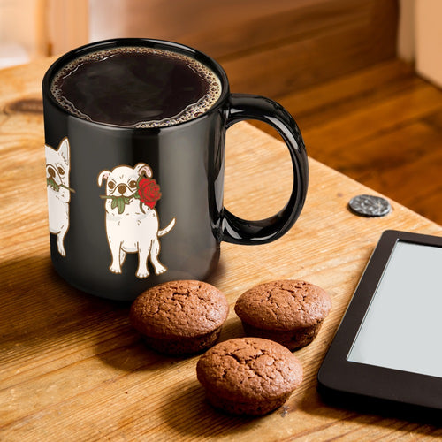 You’re My Valentine White Chihuahua Coffee Mug-Mug-Chihuahua,Dog Dad Gifts,Dog Memorial Gifts,Dog Mom Gifts,Mugs-1